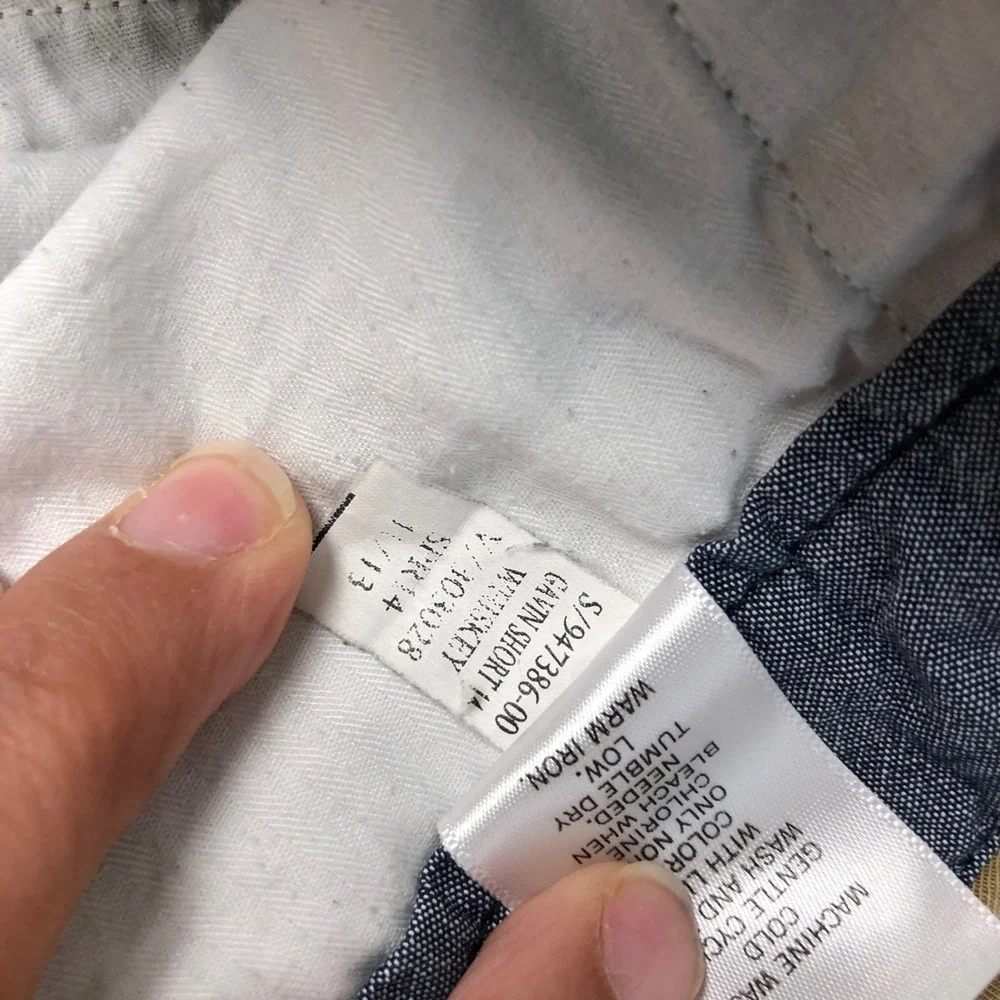 Banana Republic Gavin Shorts Mens‎ 38 Tan Whiskey Cotton Chino